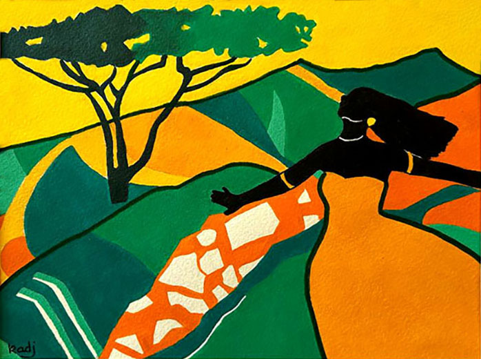 Danser parmi la nature